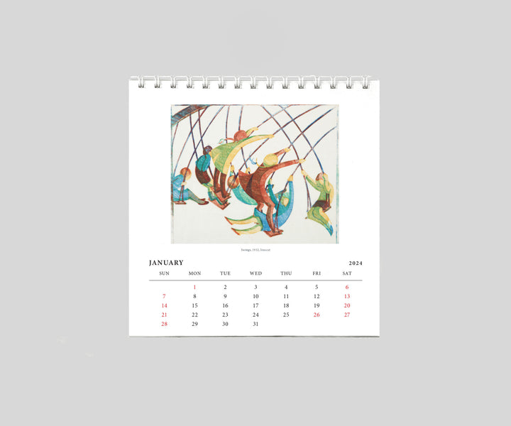 2024 Desk Calendar - Ethel Spowers