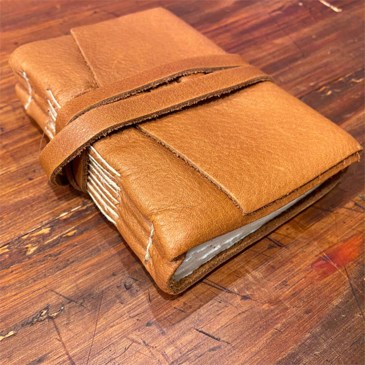 Medioevo Leather Journal - Tan Small