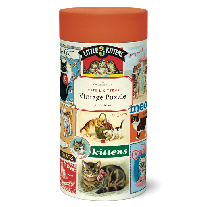 Cavallini & Co. 1000 Piece Puzzle - Cats & Kittens
