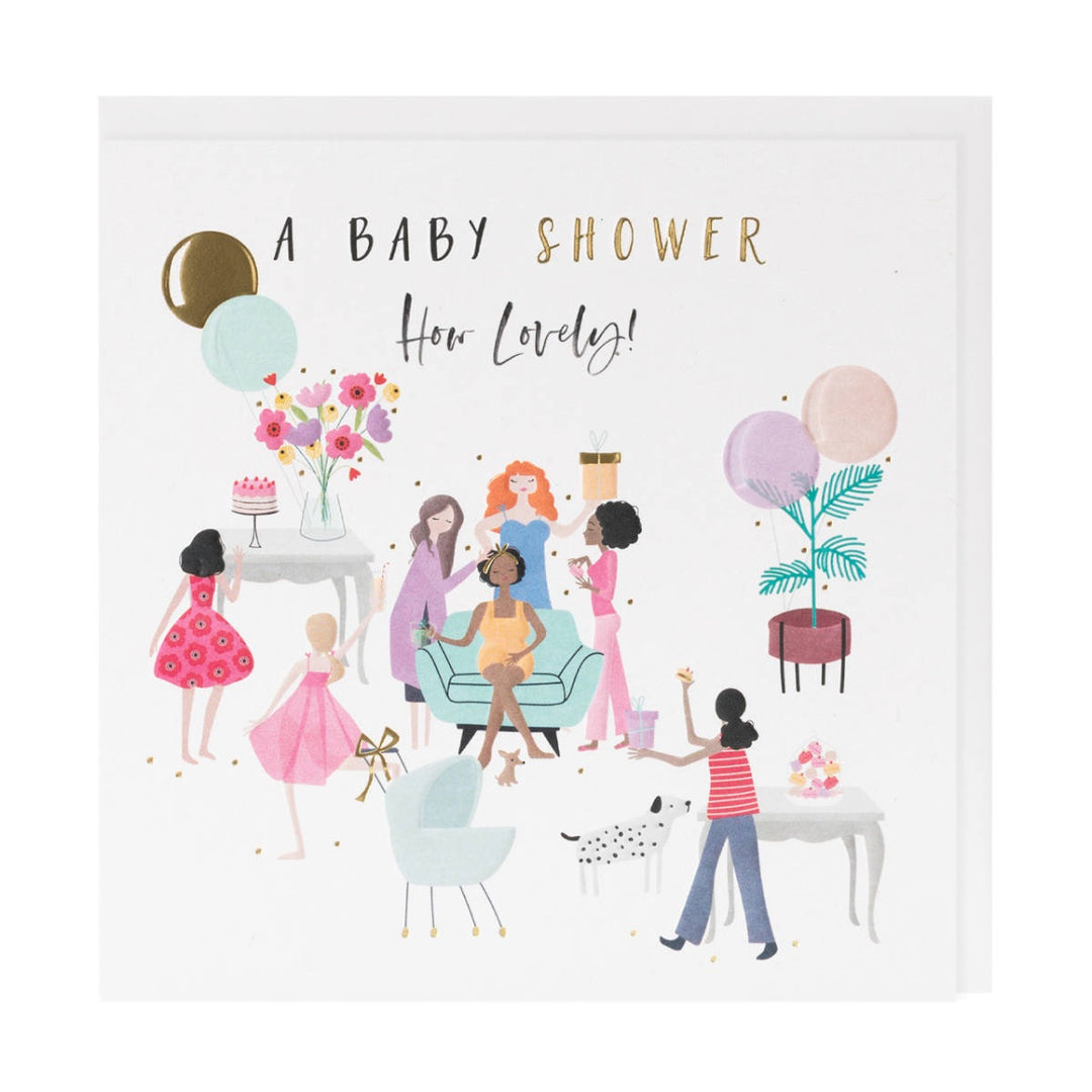 Happy Days Card - Baby Shower