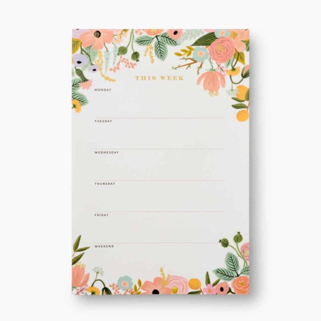 Memo Notepad - Garden Party Pastel