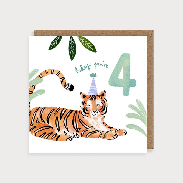 Louise Mulgrew Designs - 4th Birthday - Tiger