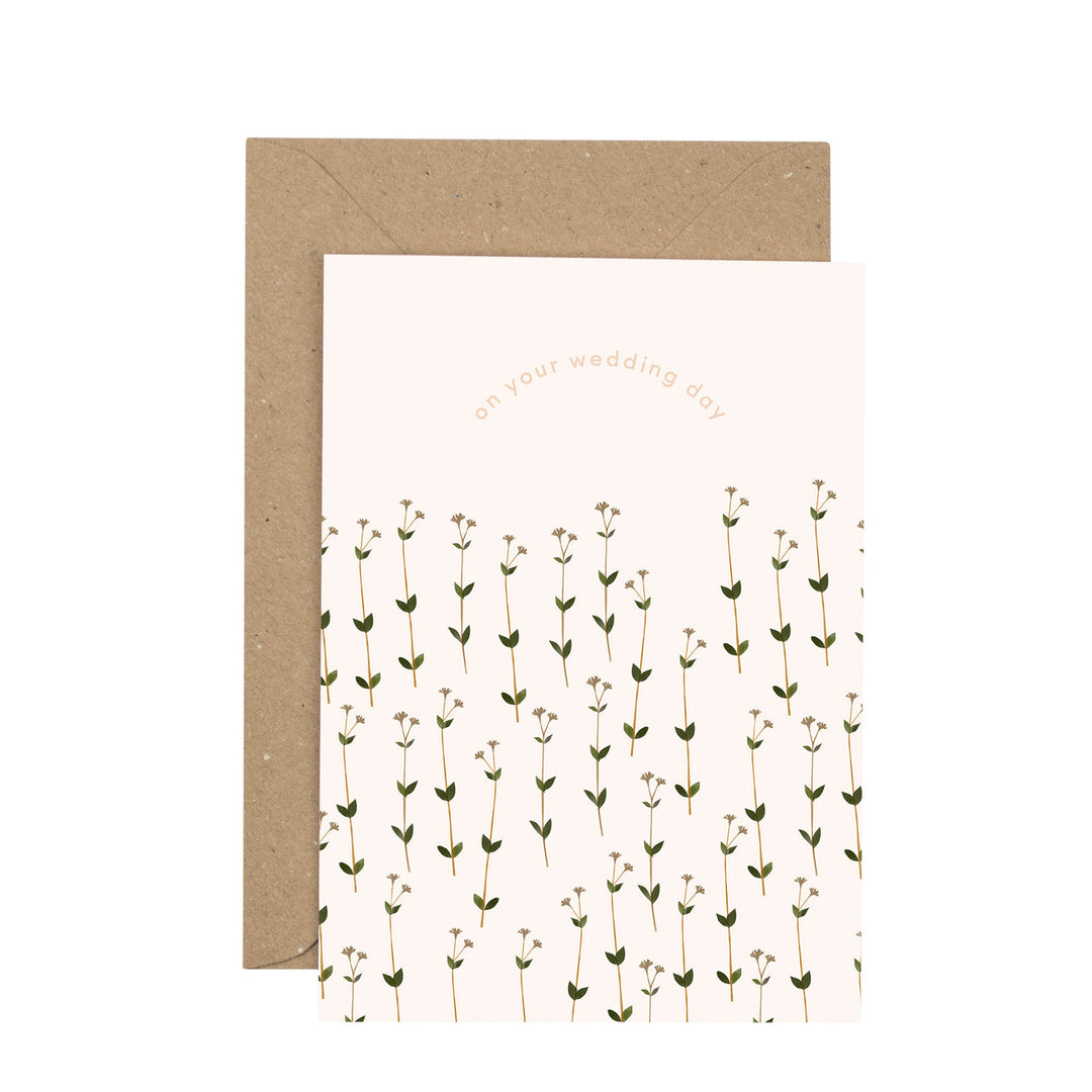 Wedding Day Card - On Your Wedding Day