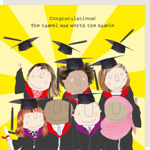 Rosie Made A Thing Card - Tassel