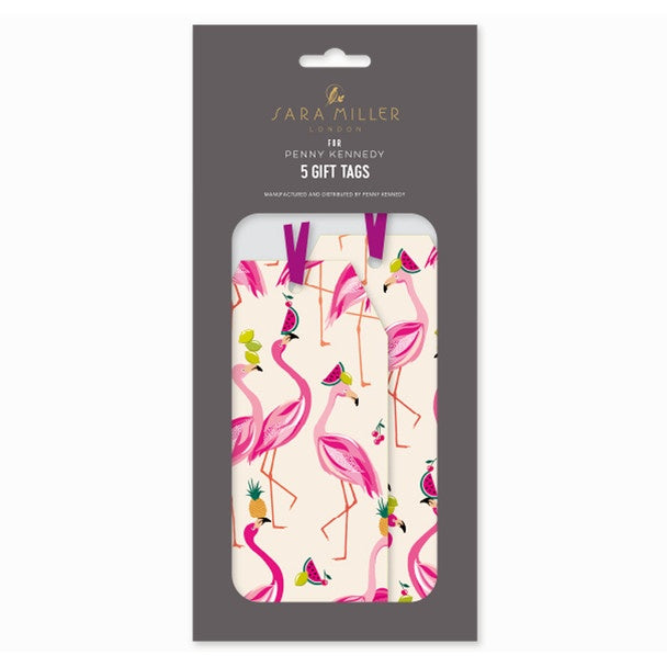Gift Tags - Celebrating Flamingos