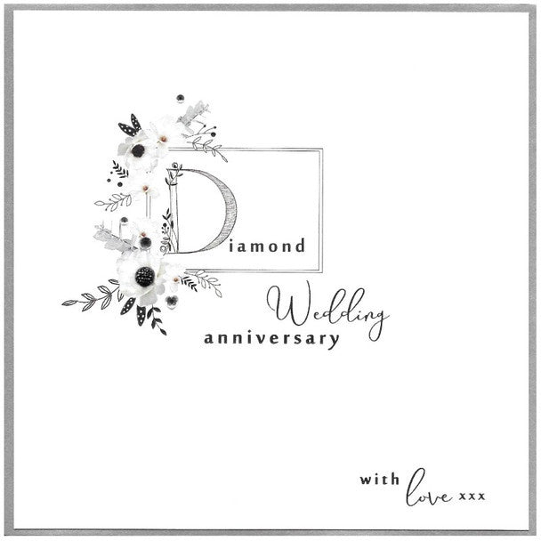 Piccadilly Large Card - Ruby Wedding Anniversary