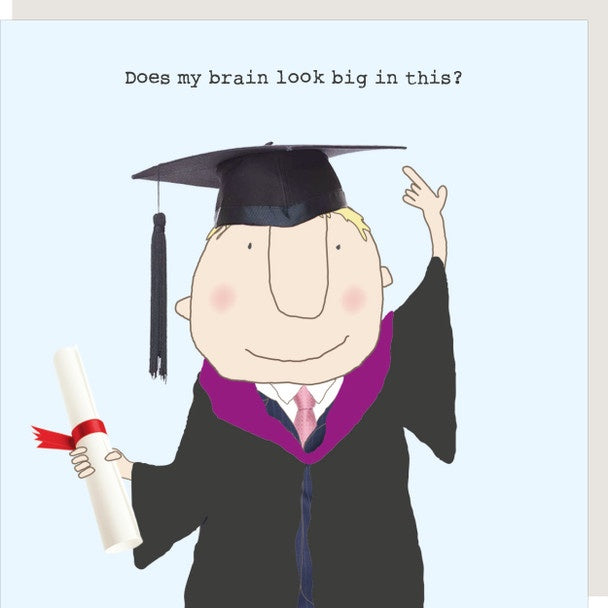 Card - GRAD - Big Brain Boy