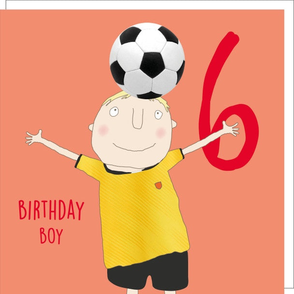 Yippee Card - Birthday Boy 6th