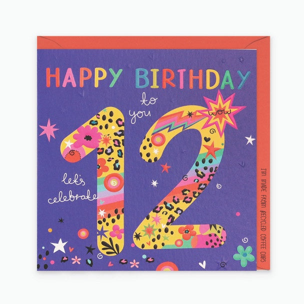 Card - HB - 12th Birthday