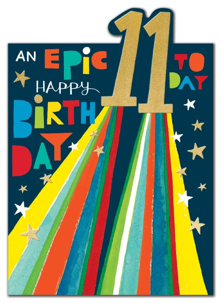 Card - Happy 11th Birthday