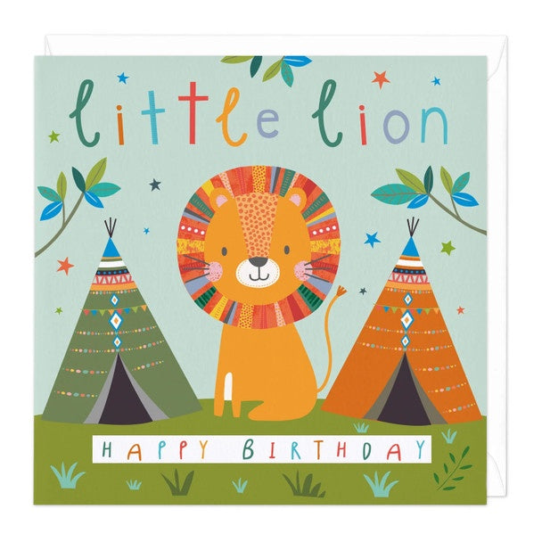 Whistlefish Card - HB Little Lion