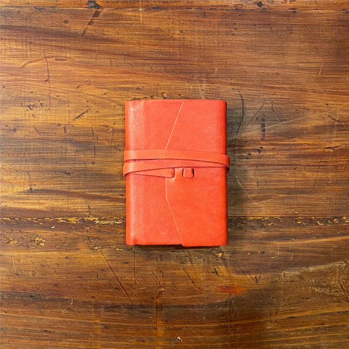 Medioevo  Leather Journal - Red Small