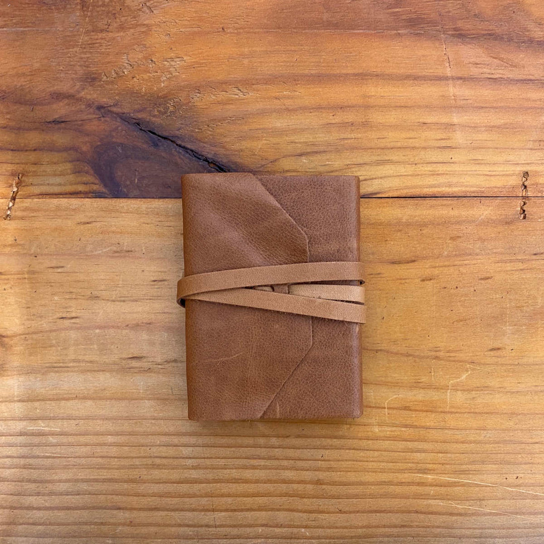 Laccio Leather Journal - Tan Small