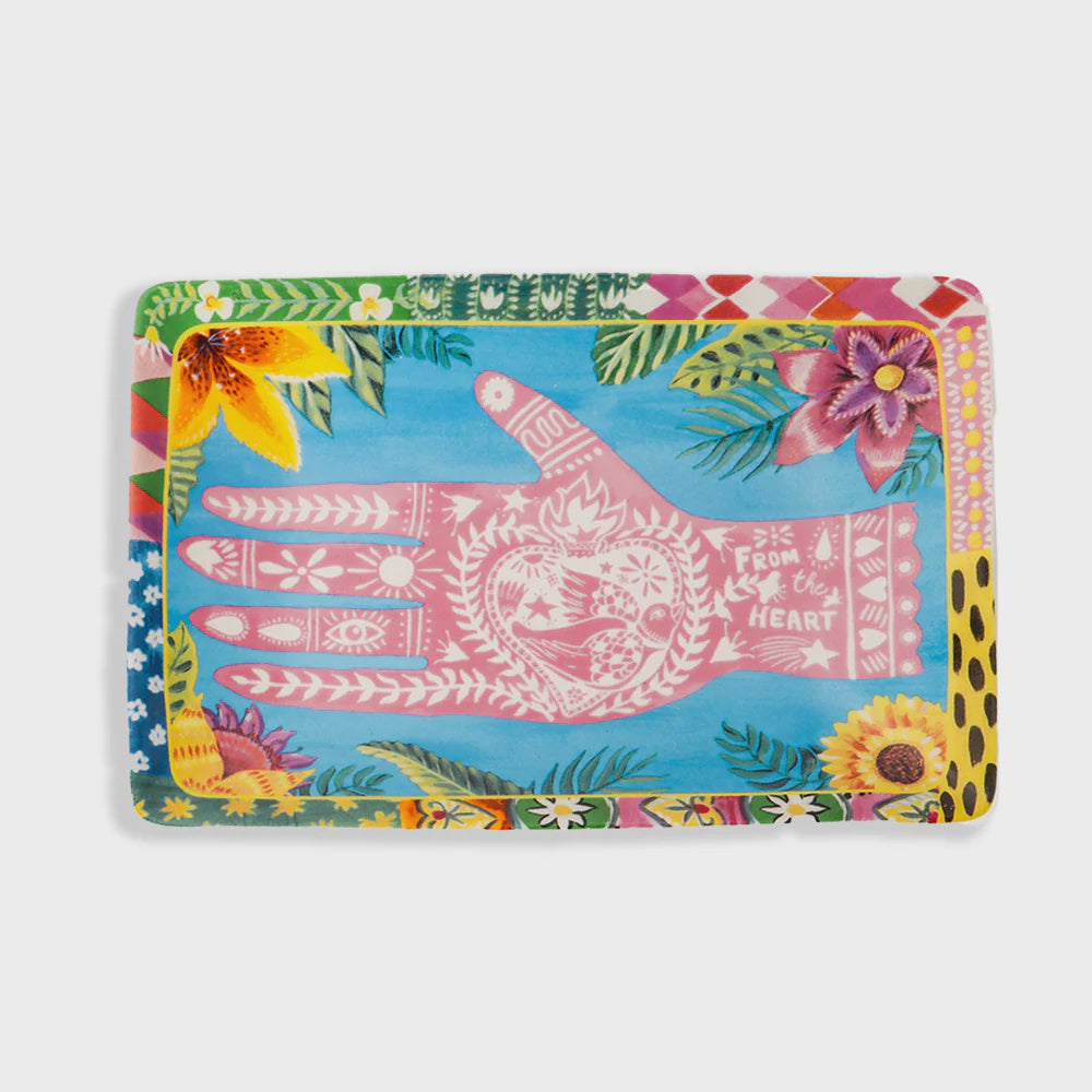 Rectangle Trinket Tray -  Viva La Vida Hand