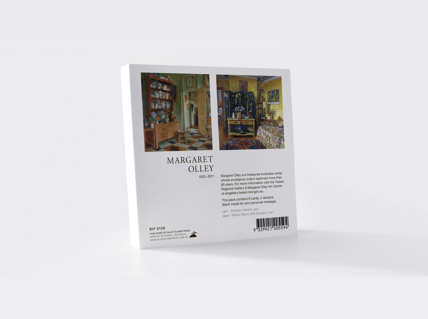 Card and Envelope Pack - Margaret Olley - Blue Island Press