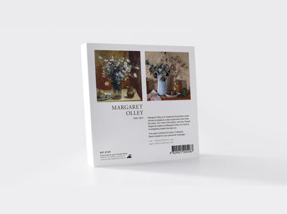 Card and Envelope Pack - Margaret Olley Flannel Flowers - Blue Island Press