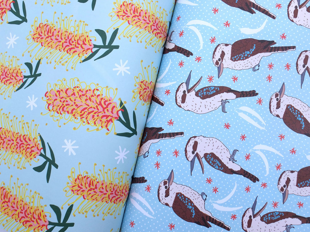 Wrapping Paper Book - Australia by Alice Oehr