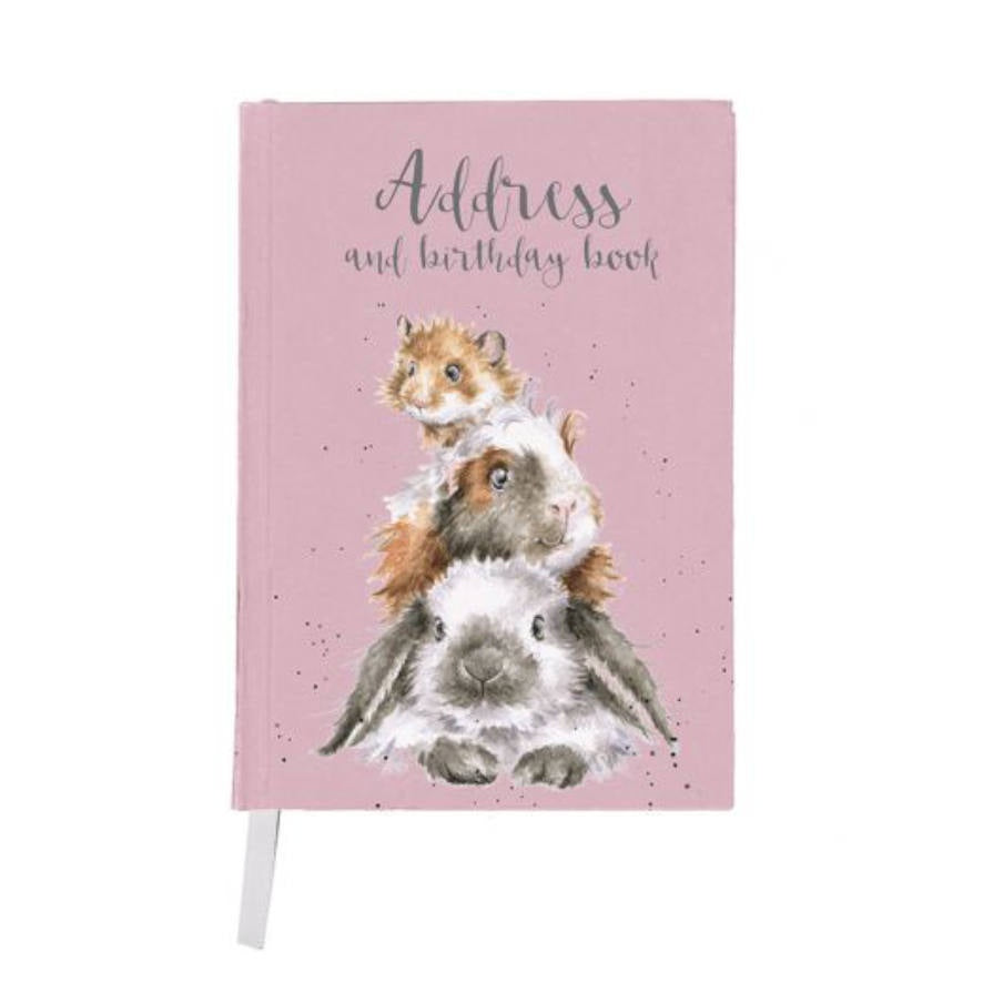 Address and Birthday Book - Piggy in the Middle by Hannah Dale