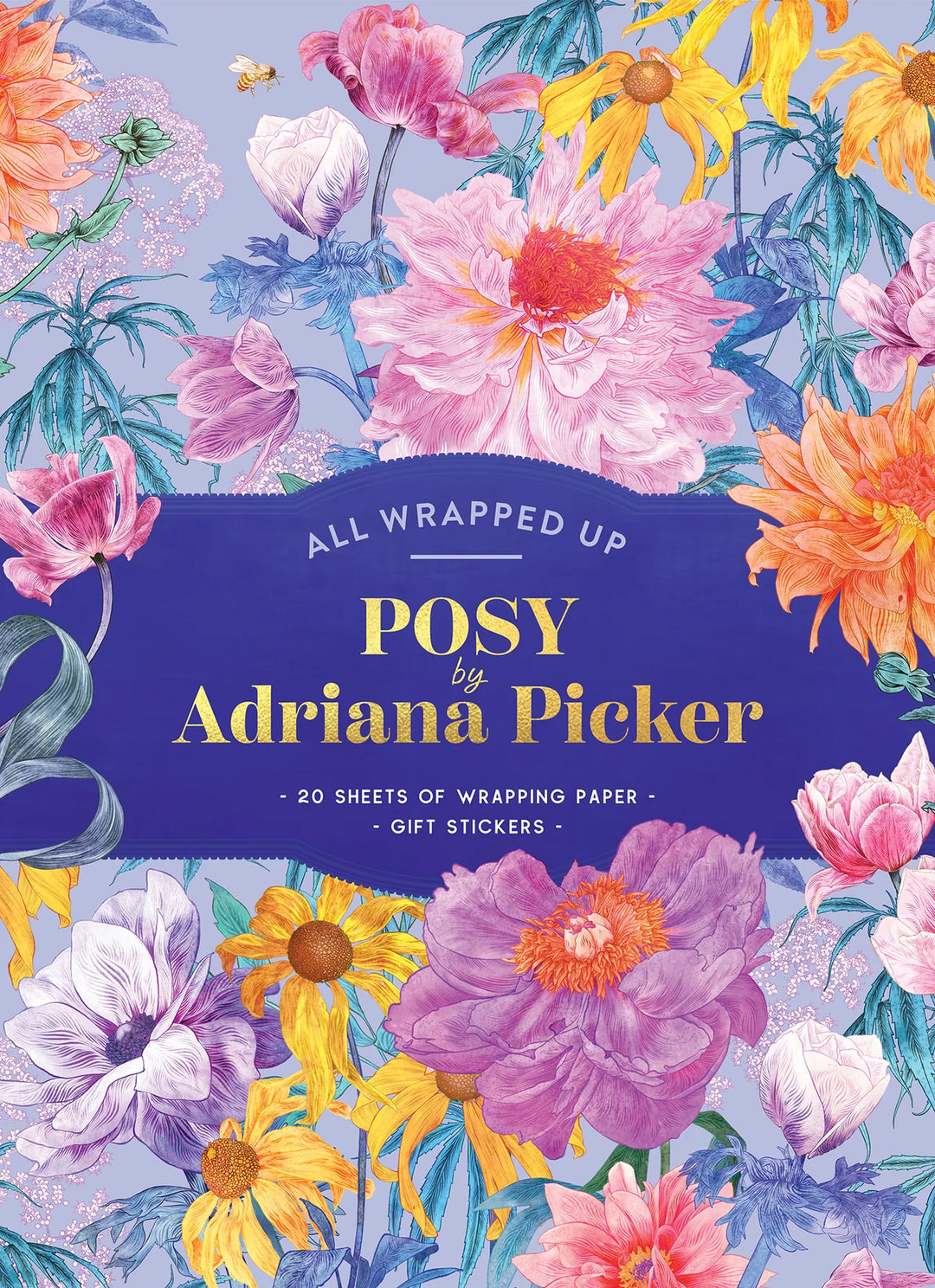 Posy by Adriana Picker: A Wrapping Paper Book