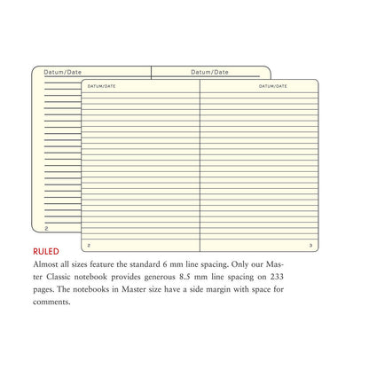 Leuchtturm 120g Edition Notebook - A5 - Lined - Port Red