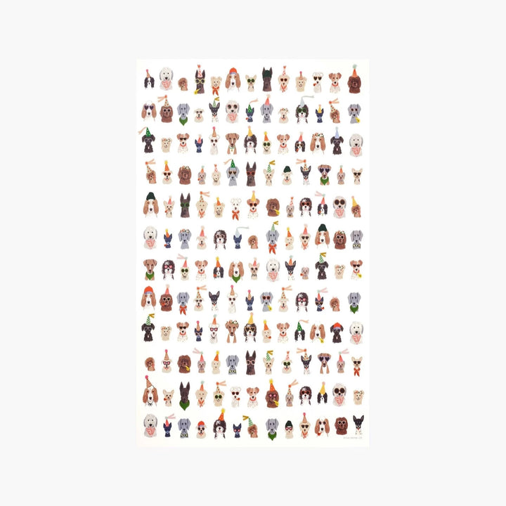 Single Wrapping Sheet - Party Dogs - Rifle Paper Co.