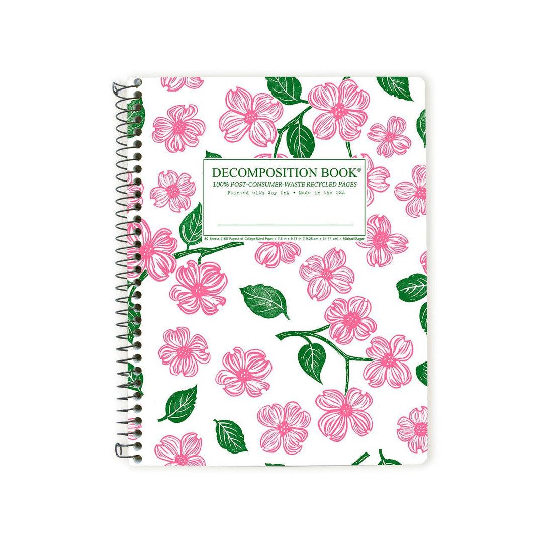 Decomposition Book - Large Notebook - Ruled - Dogwood