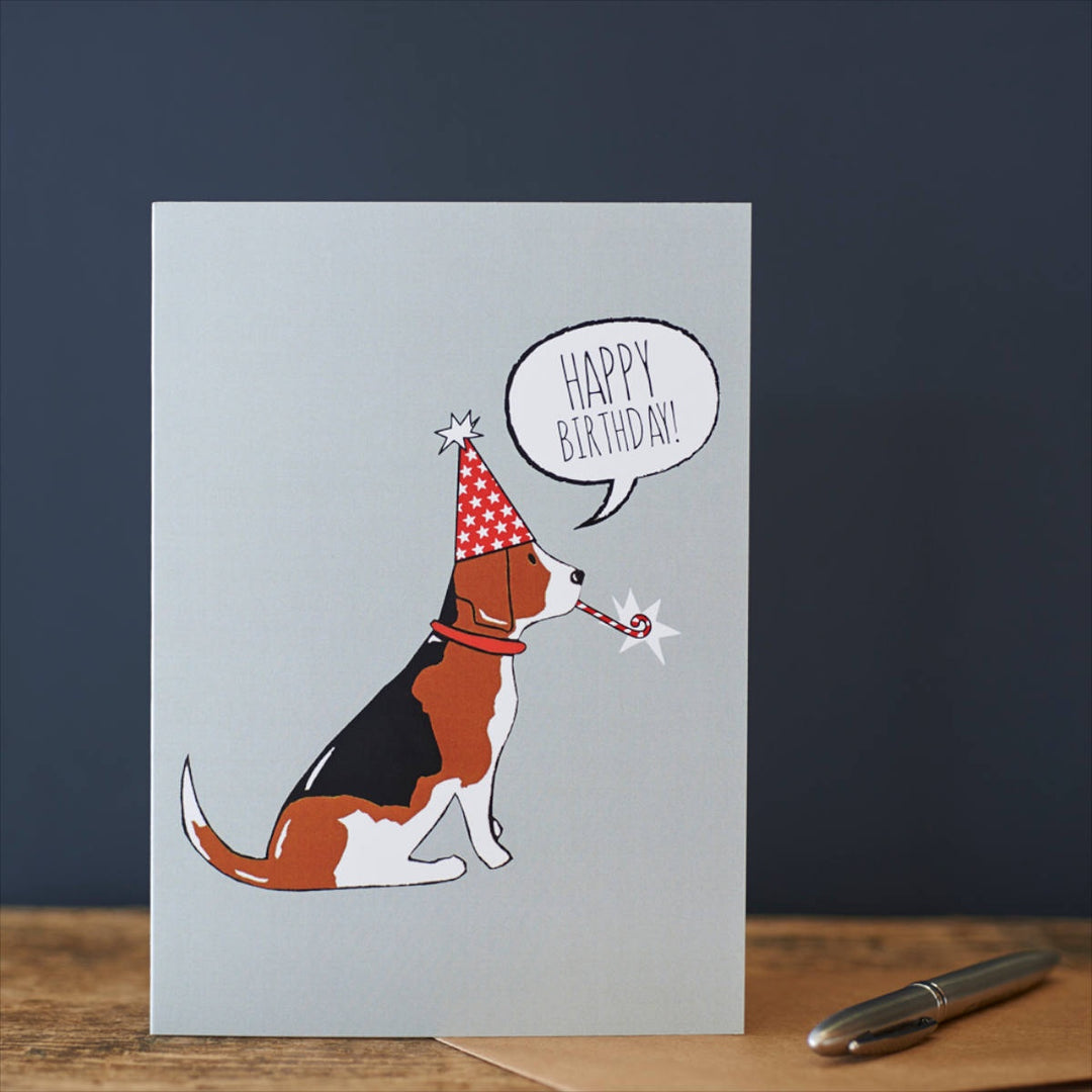 Card - Beagle Happy Birthday