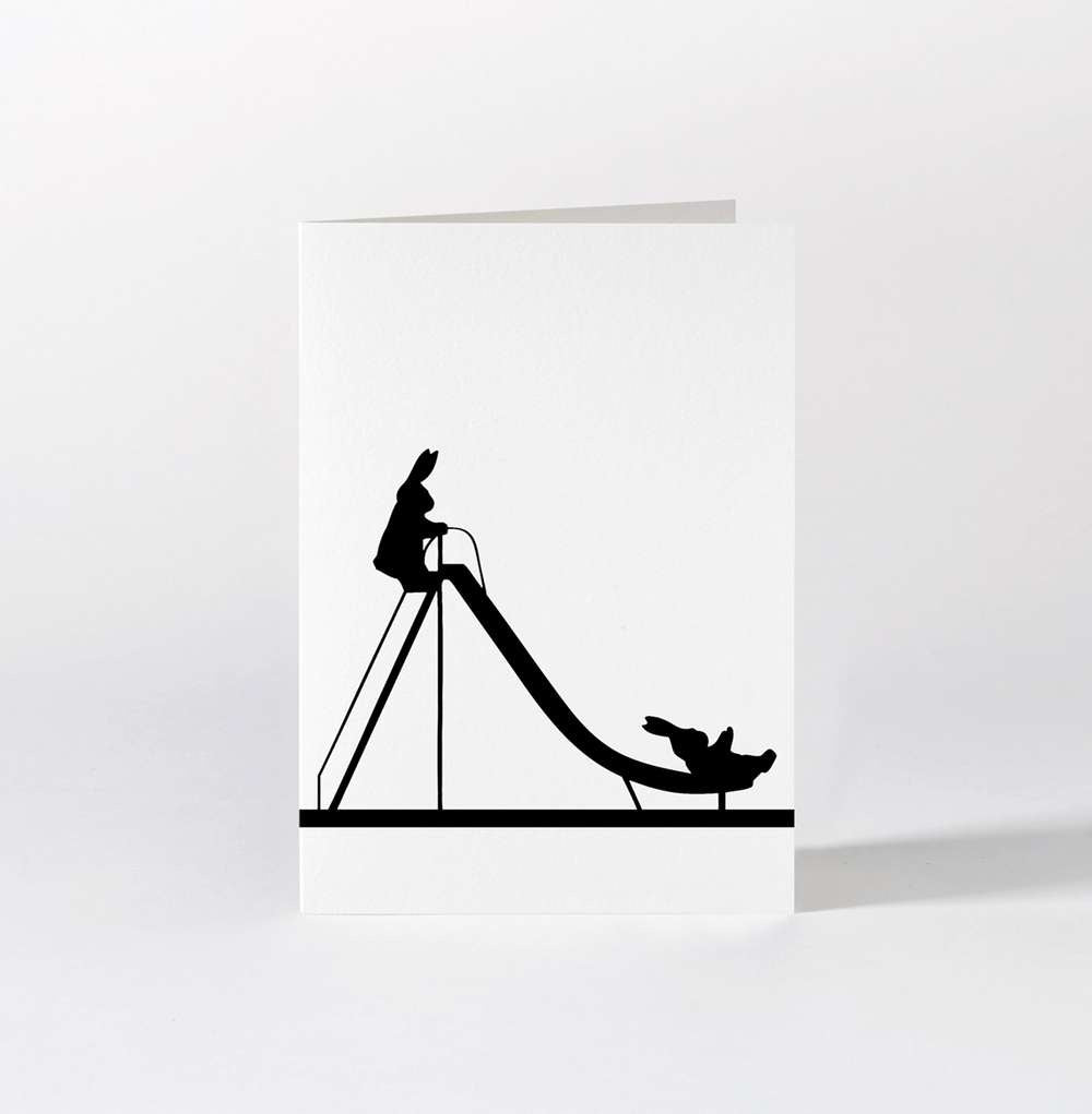 HamMade Card - Sliding Rabbit