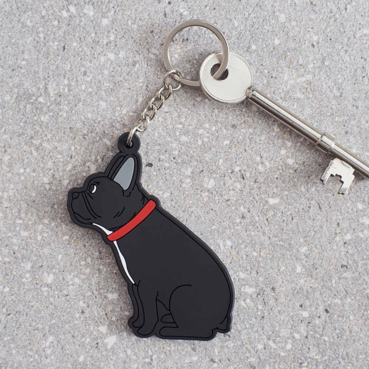 Keyring - French bulldog - Sweet William
