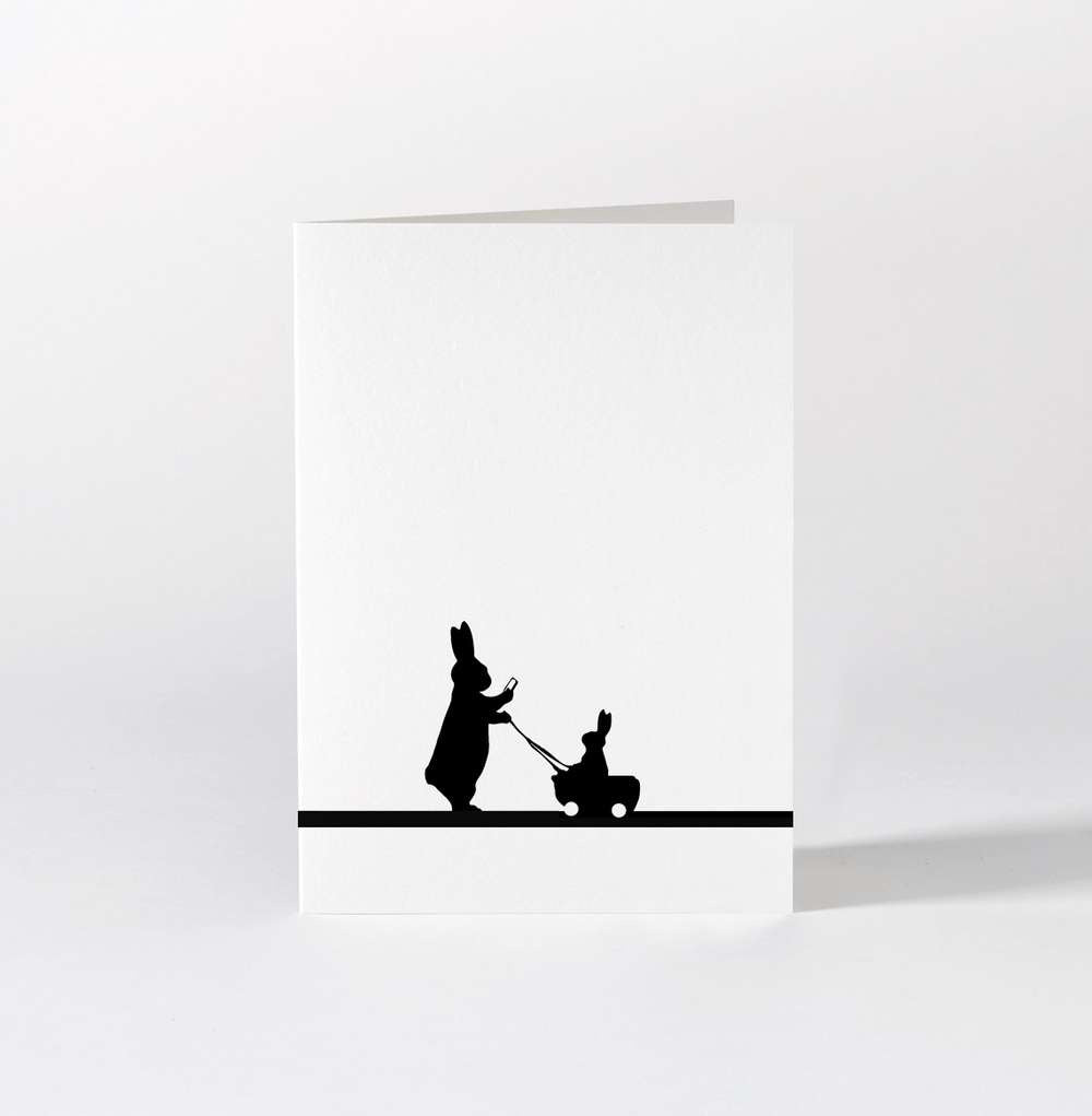 HamMade Bunny Card - Insta Baby Rabbit