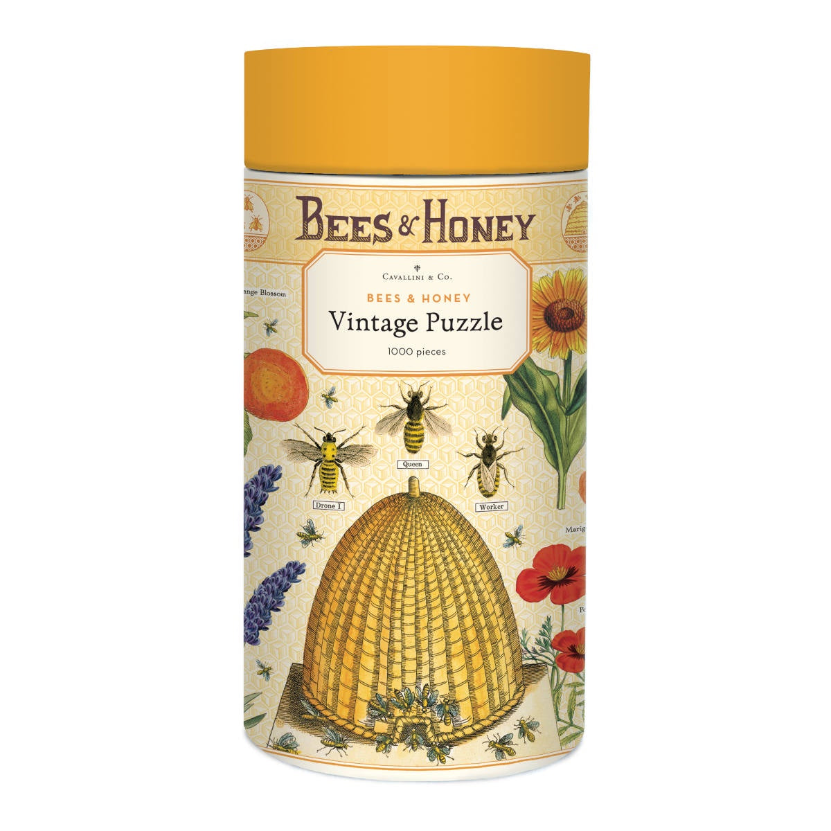 Cavallini & Co. 1000 Piece Puzzle - Bees & Honey