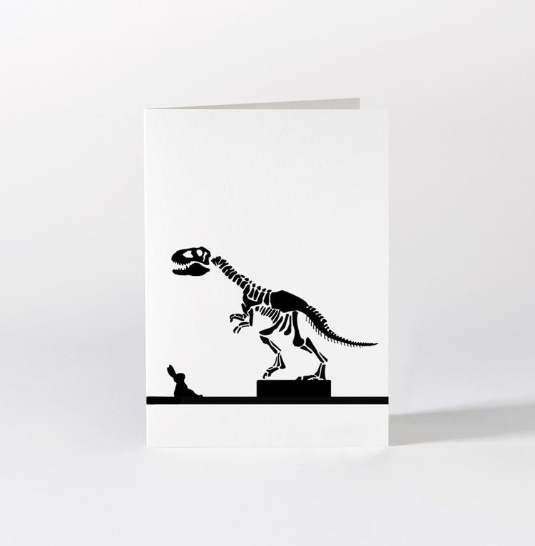 HamMade Bunny Card - Dinosaur Rabbit