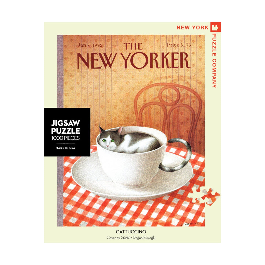 New Yorker 1000 Piece Puzzle - Cattuccino