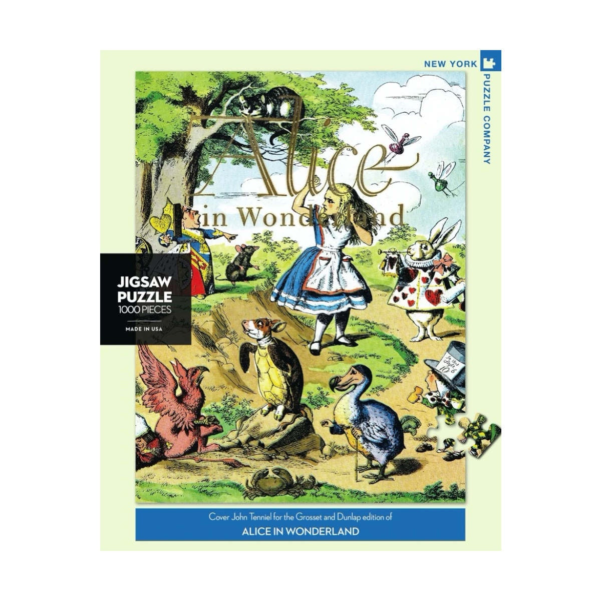 1000 Piece Puzzle - New Yorker - Alice in Wonderland