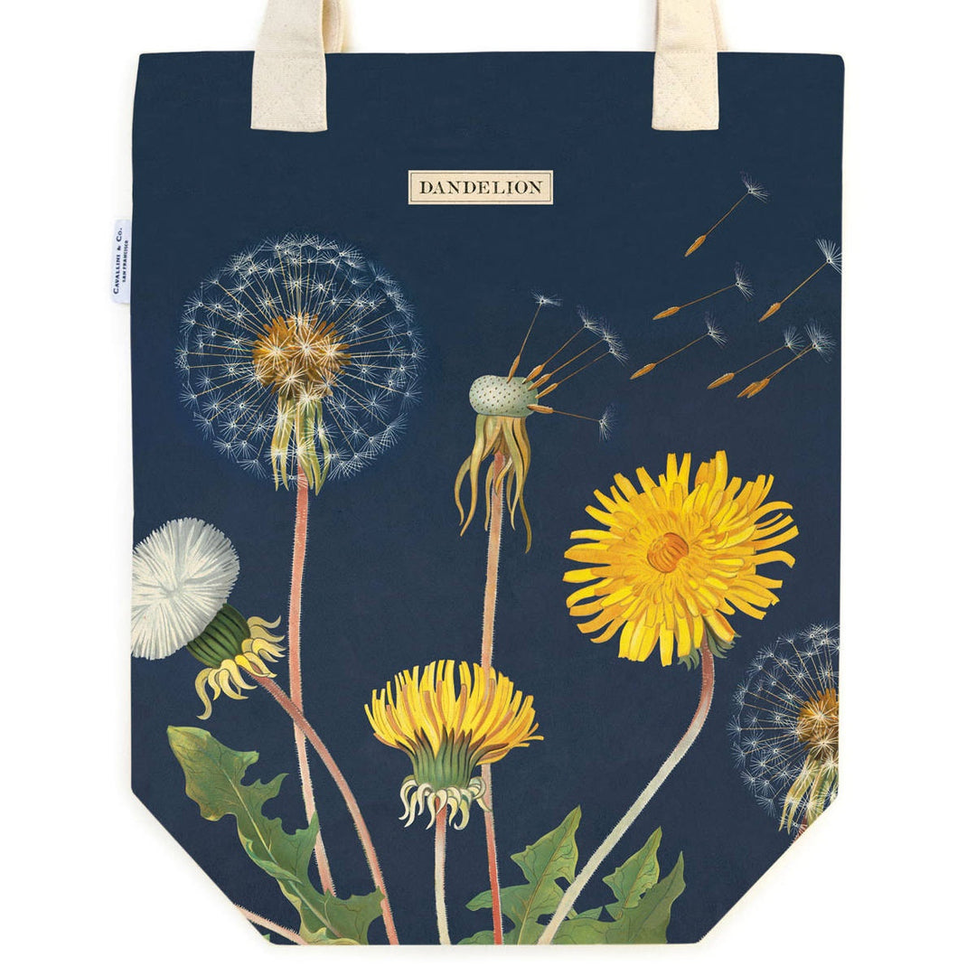 Vintage Dandelion Tote Bag