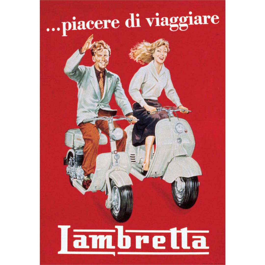 Istituto Fotocromo Italiano Poster - Lambretta