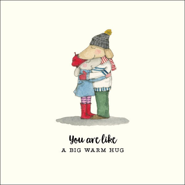 A Big Warm Hug Card - Twigseeds