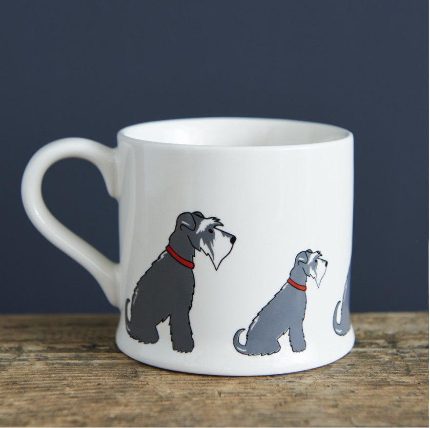 Dog Mug - Grey Schnauzer