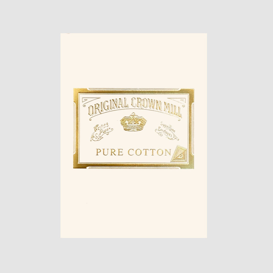Original Crown Mill Pure Cotton Writing Pad A5