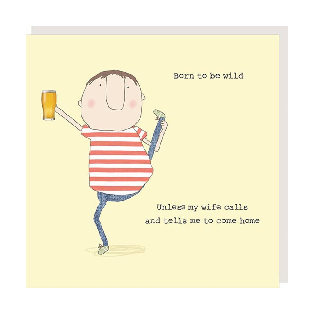 Rosie Made A Thing Card - Born To Be Wild