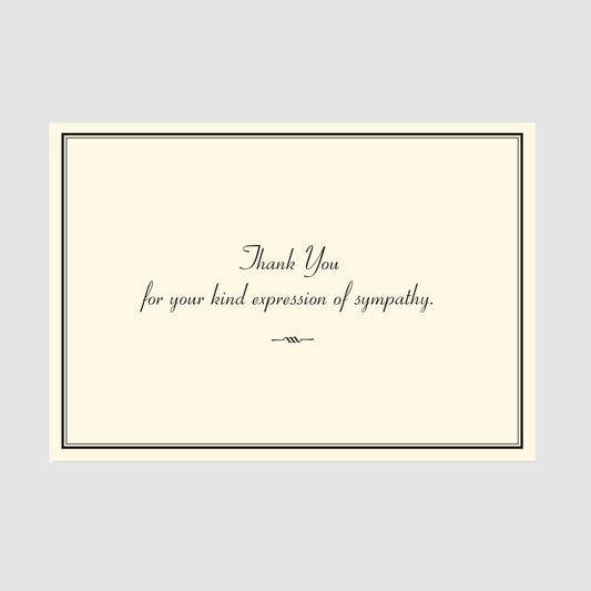 Boxed Thank You Note Cards - Sympathy - Peter Pauper Press