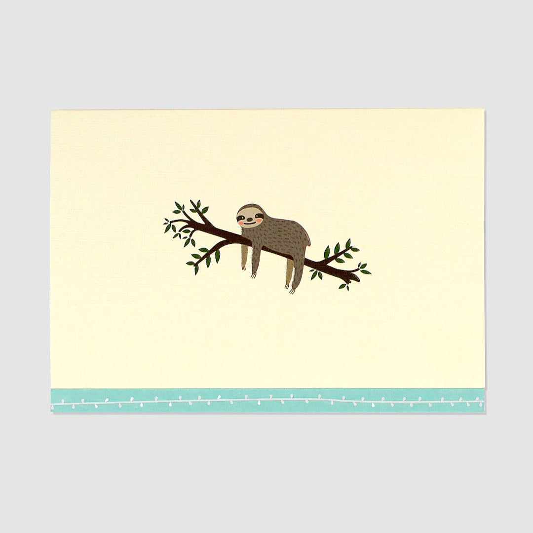 Boxed Everyday Note Cards - Sloth
