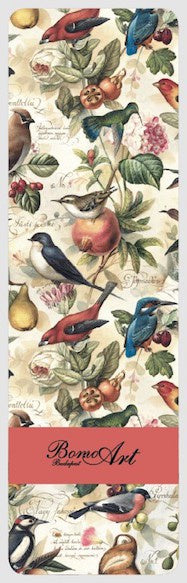 Bomo Bookmark - Birds & Fruits