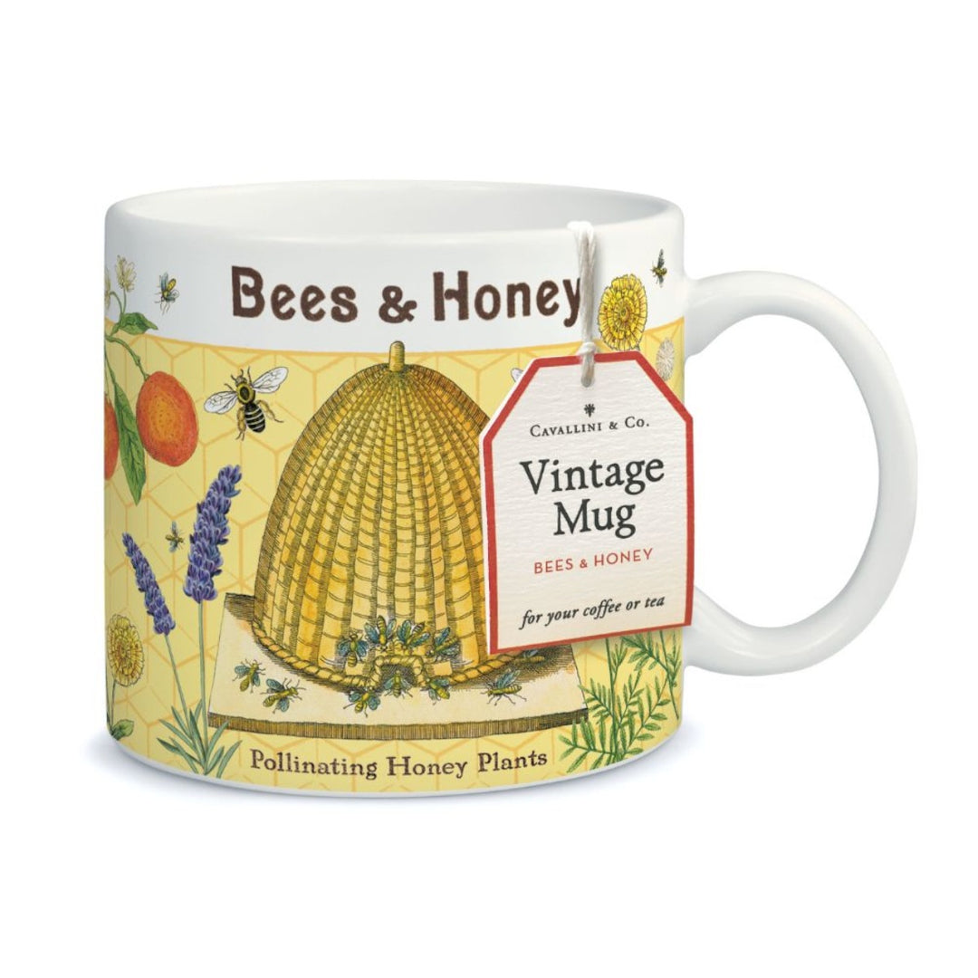 Bees & Honey, Vintage Mug
