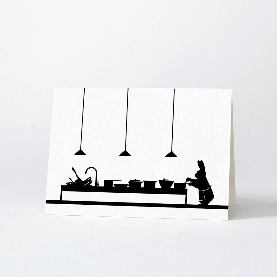 HamMade Card - Cooking Rabbit