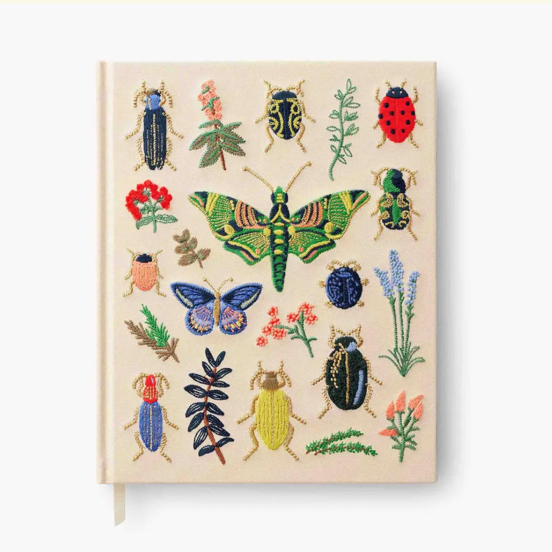 Embroidered Fabric Sketchbook - Curio