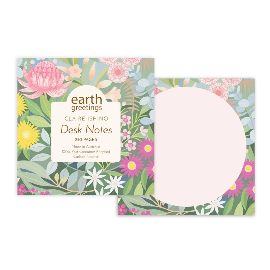 Note Block - Bush Bouquet - Earth Greetings
