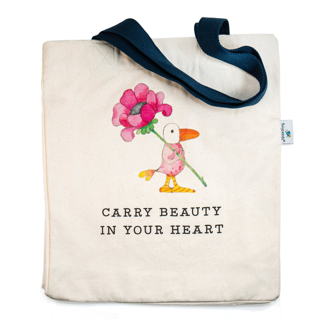 Beauty Tote Bag, by Twigseeds