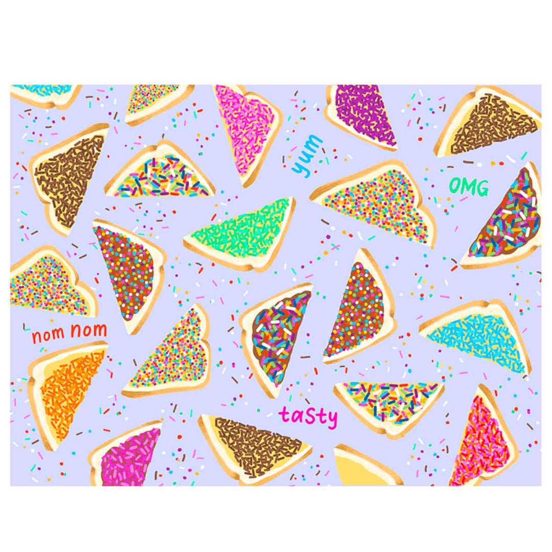 Paper Placemats - Fairy Bread - Purple