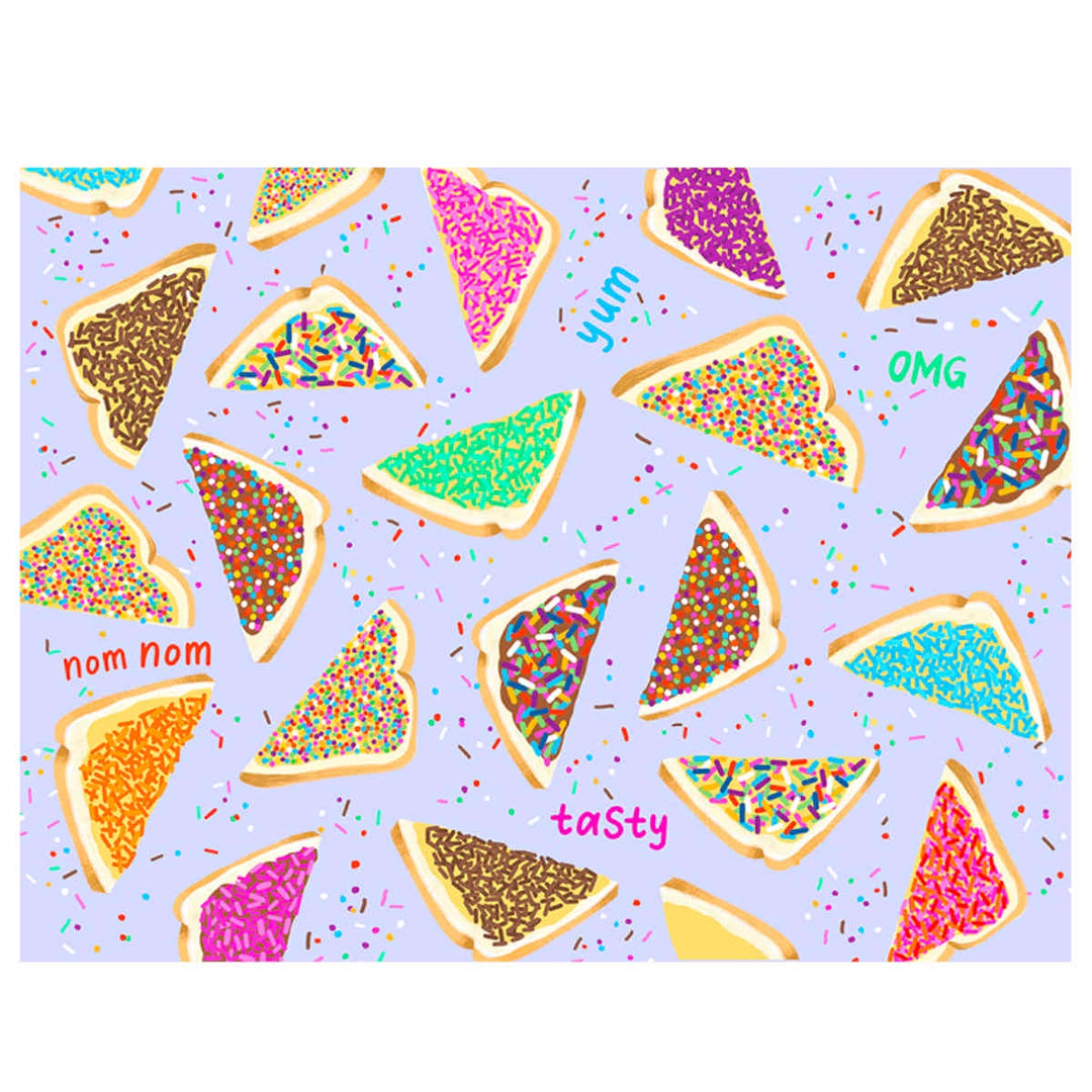 Paper Placemats - Fairy Bread - Purple